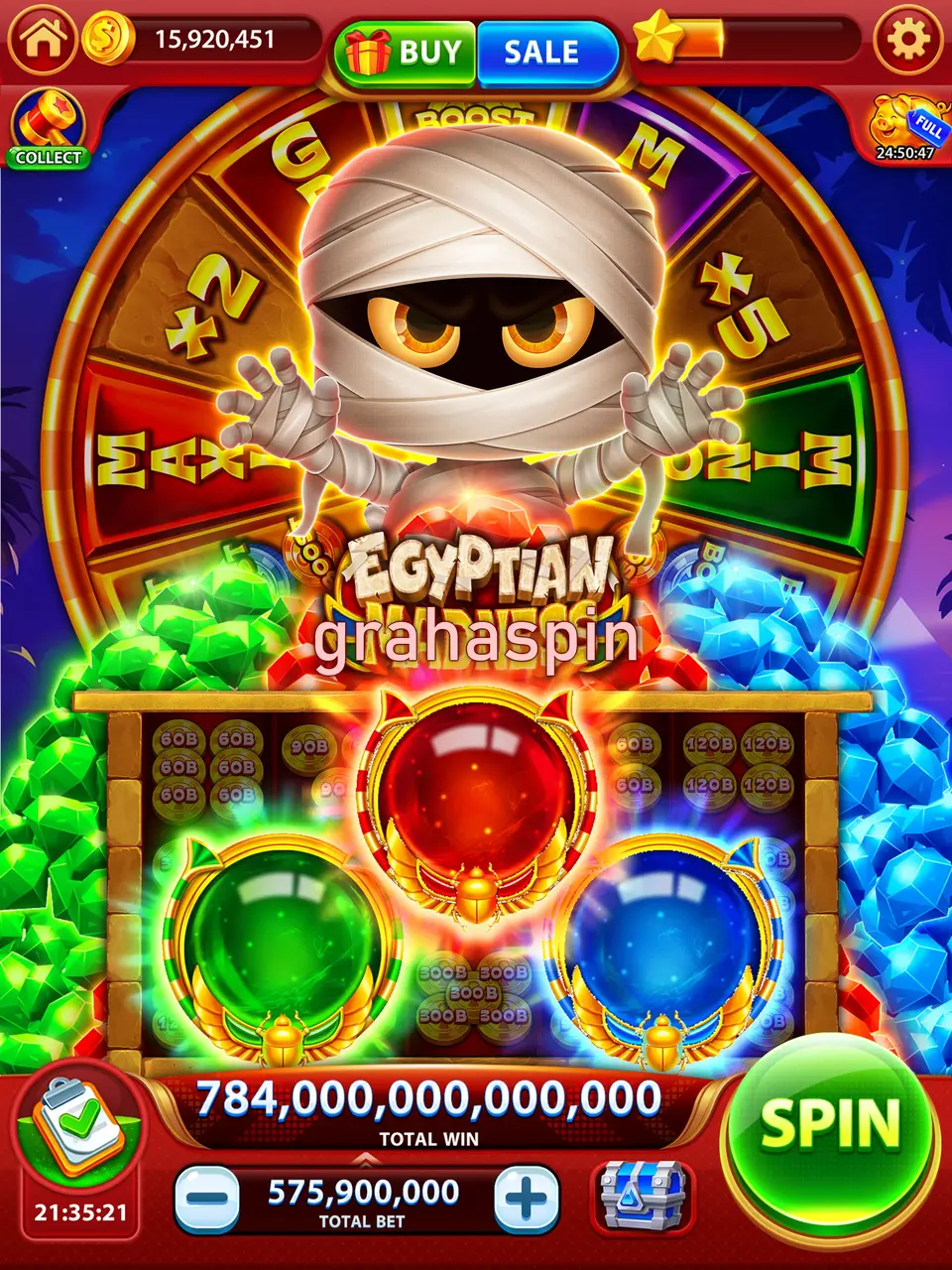 grahaspin Masuk